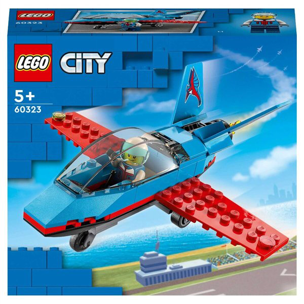 Конструктор Lego City Трюковый самолёт   60323