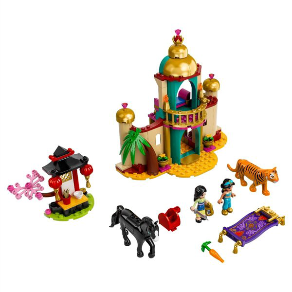 Конструктор Lego Disney Princess Приключения Жасмин и Мулан 43208 176 предметов 