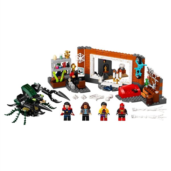 Конструктор Lego  Super Heroes Человек-паук в мастерской Санкт 76185 купить,NaN