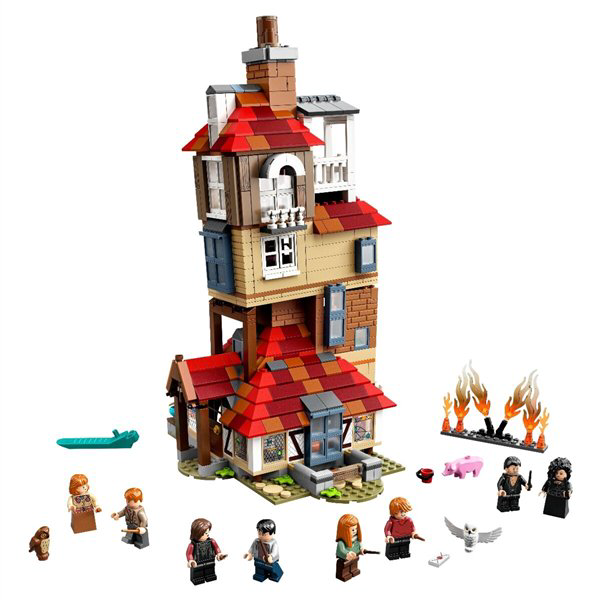 Конструктор Lego Harry Potter Нападение на Нору  75980 купить,NaN