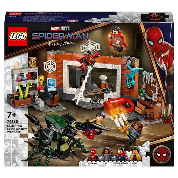 Конструктор Lego  Super Heroes Человек-паук в мастерской Санкт 76185 купить,NaN