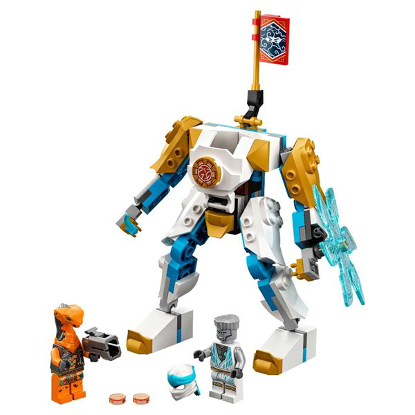 Конструктор Lego Ninjago Могучий робот ЭВО Зейна 71761 95 предметов купить,NaN