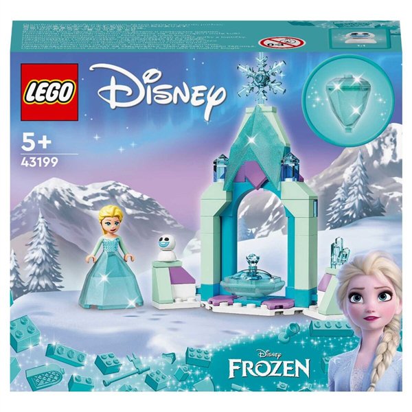 Конструктор Lego Disney Princess Двор замка Эльзы 43199 53 предметов купить,NaN