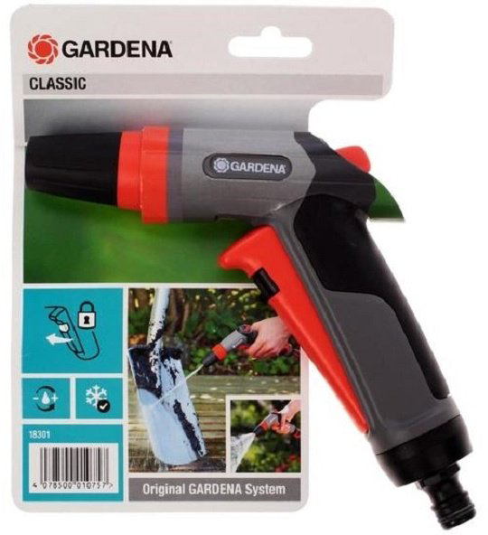 GARDENA пистолет для полива Gardena Classic 18301-20 купить,NaN