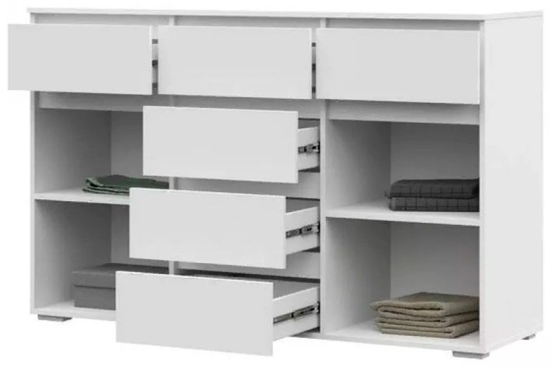 Комод Стендмебель Хелен 150.20x46x95.8см белый купить,NaN