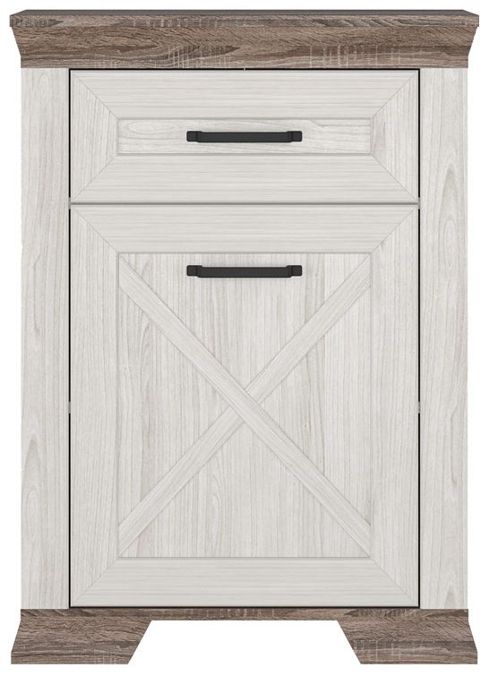 Тумба для обуви BRW Брест 67x40.50x90.5 см, ЛДСП купить,NaN