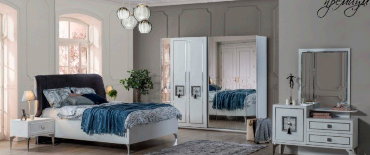 Гарнитур Bianchini 009393AS 180х200см белый купить,NaN