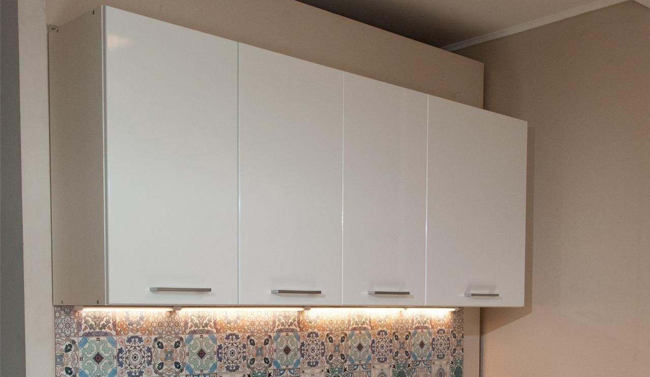 Гарнитур кухонный Imperial 180x210х60см белый купить,NaN