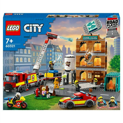 Конструктор Lego City Пожарная команда 60321 766 предметов