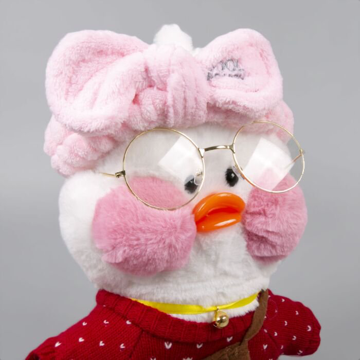 Мягкая игрушка Lalafan  Утка 30см купить,NaN