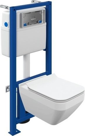 Cersanit рамная инсталляция CREA SQUARE CO DPL EO slim 63997