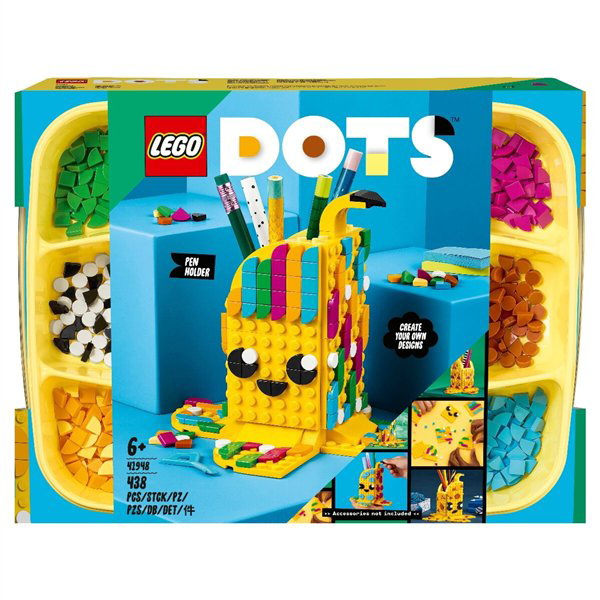 Конструктор Lego DOTs Подставка для карандашей Милый банан   41948 купить,NaN