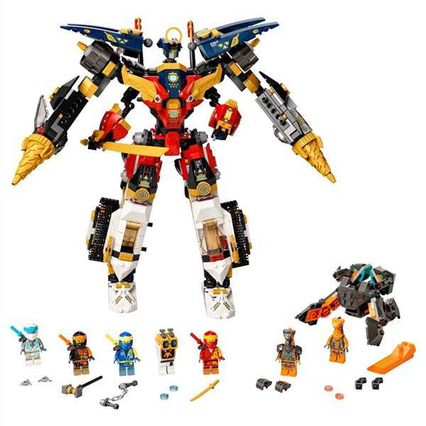 Конструктор Lego Ninjago Ультра-комбо-робот ниндзя 71765 1104 предмета  купить,NaN
