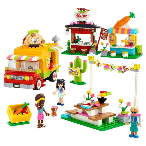 Конструктор Lego Friends Рынок уличной еды  41701 купить,NaN