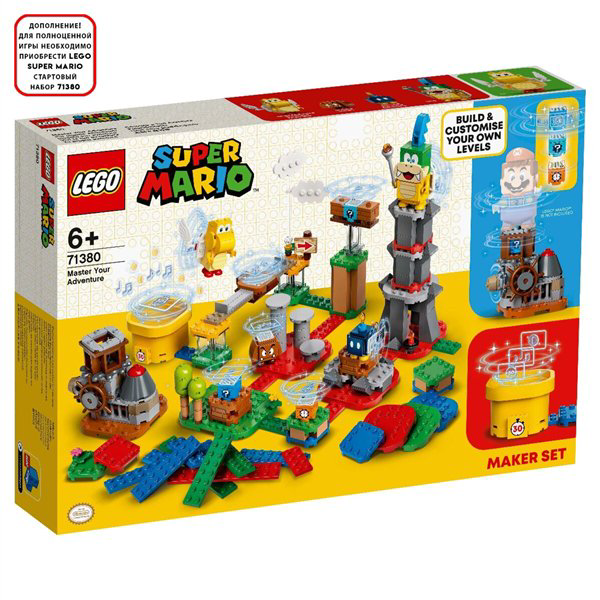Конструктор Lego Super Mario  Твои уровни! Твои Приключения! 71380 купить,NaN
