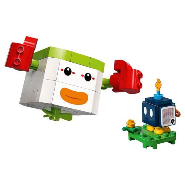 Конструктор Lego Super Mario  Дополнительный набор клоуномобиль Боузера-младшего 71396 84 предметов купить,NaN