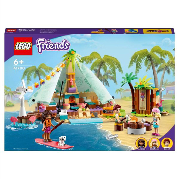 Конструктор Lego Friends Кэмпинг на пляже  41700 380 предметов 