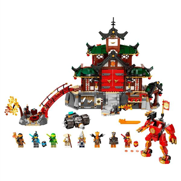 Конструктор Lego Ninjago Храм-додзё ниндзя 71767 1394 предмета  купить,NaN