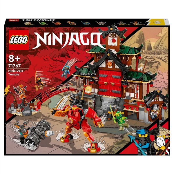 Конструктор Lego Ninjago Храм-додзё ниндзя 71767 1394 предмета  купить,NaN