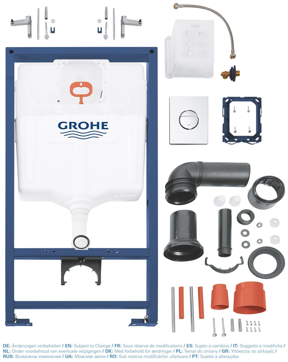 Grohe рамная инсталляция Rapid SL 38860000 купить,172900