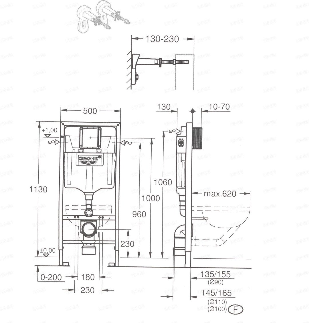 Grohe Solido Набор 4в1 39499000 купить,0