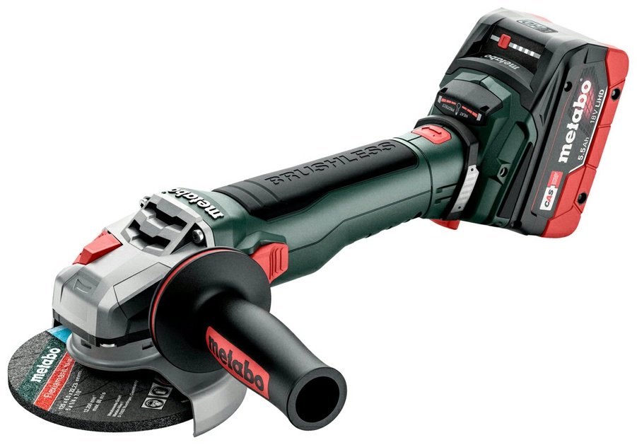 Шлифмашина угловая Metabo 18 LT BL 11-125 Quick (613054660)