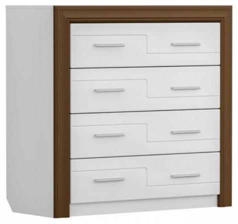 Комод Речицадрев Итэлия, 105x44x100 см, белый