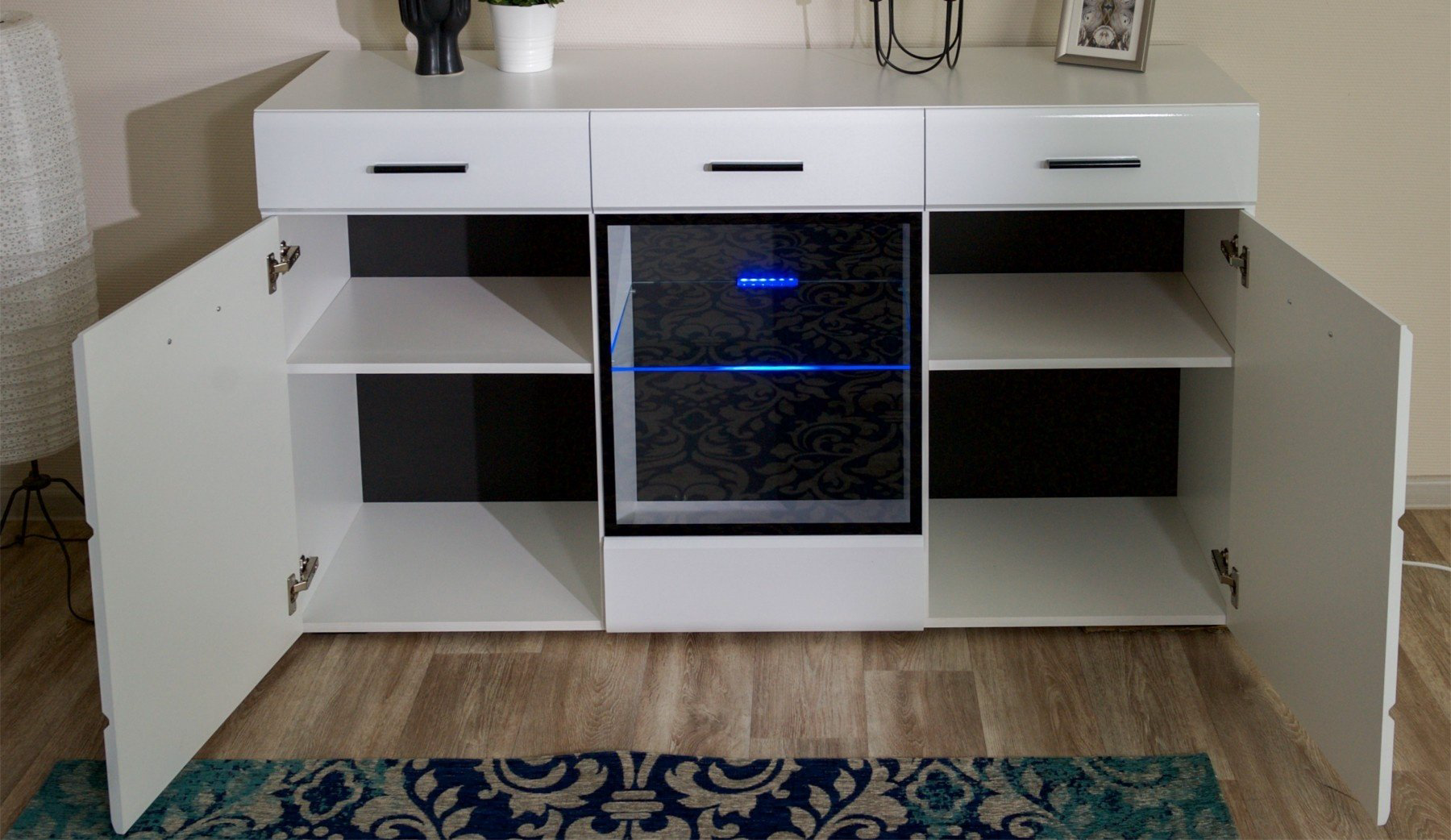 Комод Imperial Йорк 150x45x86.3см белый купить,NaN