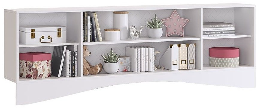 Полка Mebelson Алиса 195.4х31.5х65см бело-бежевый купить,NaN