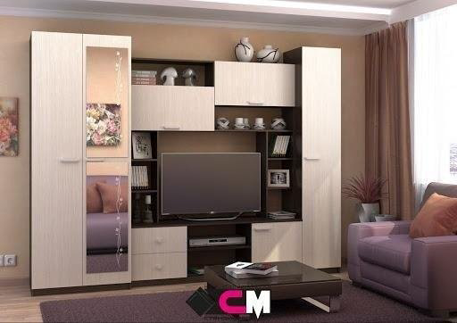 Стенка Стендмебель Марта М 212х280х46 см бежевый купить,NaN