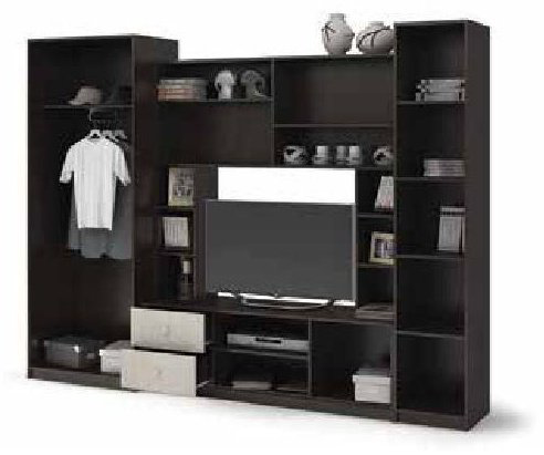 Стенка Стендмебель Марта М 212х280х46 см бежевый купить,NaN