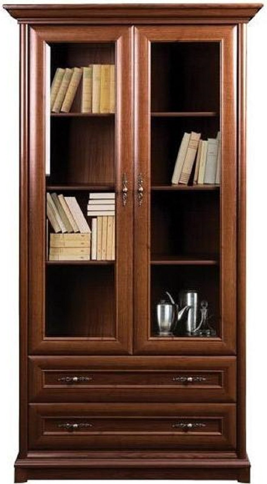Витрина Loftwood Соната-26 2D2S коричневый купить,NaN