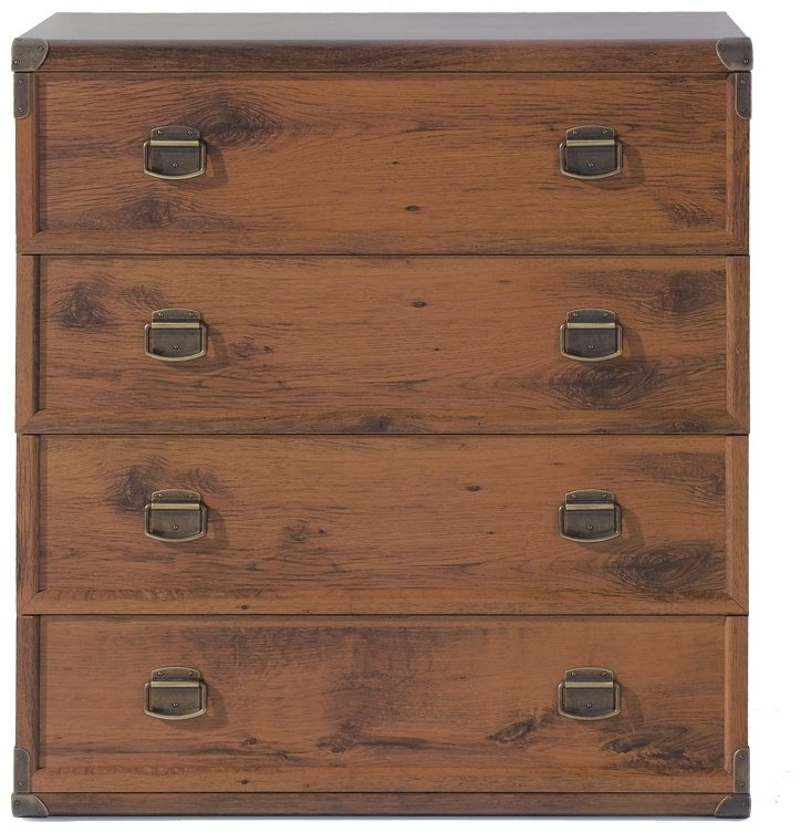 Комод BRW ИнJKOM 4s/80, 80x40x87 см, коричневый купить,NaN