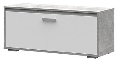 ТВ-тумба напольная Стендмебель Денвер, 200x44.8x35.4 см, белый, серый - ForteMarket ТВ-тумба напольная Стендмебель Денвер, 200x44.8x35.4 см, белый, серый купить,0