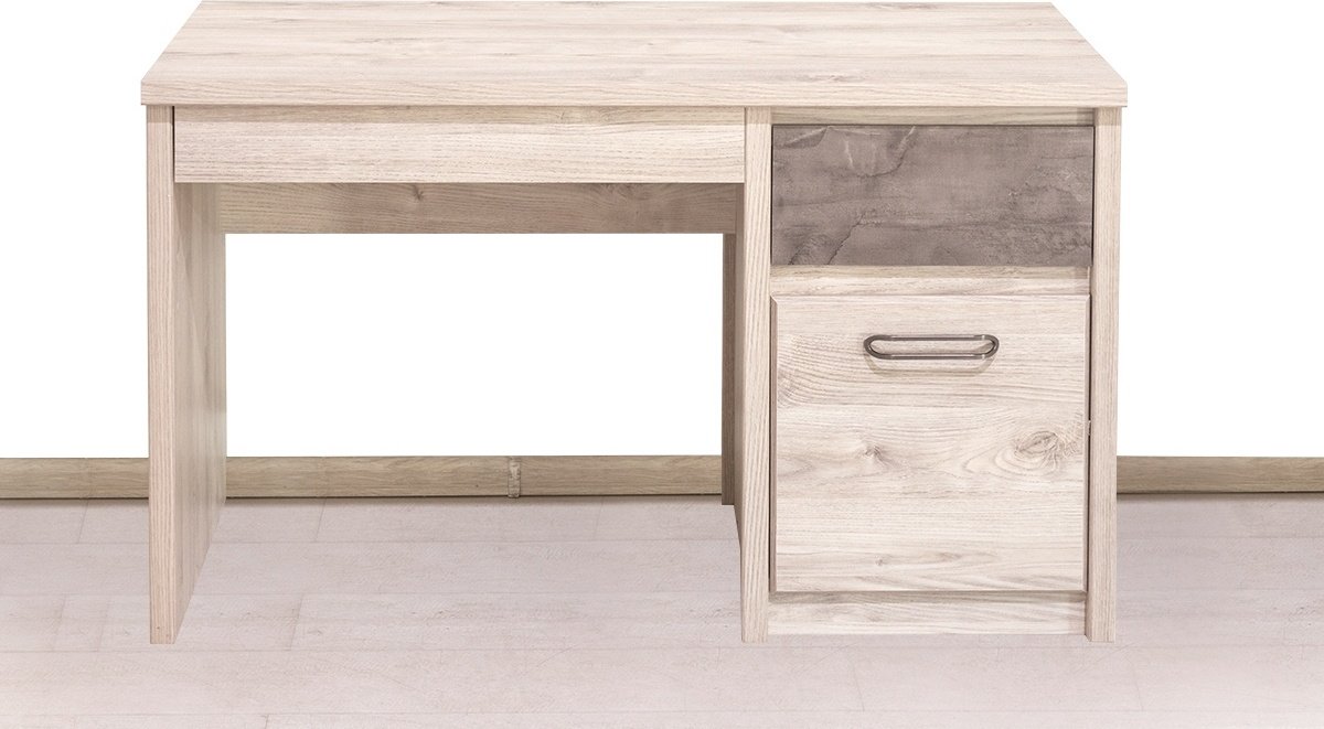 Стол письменный ANREX Джаз 1D2S, 120.2х60x75 см, бежевый купить,0