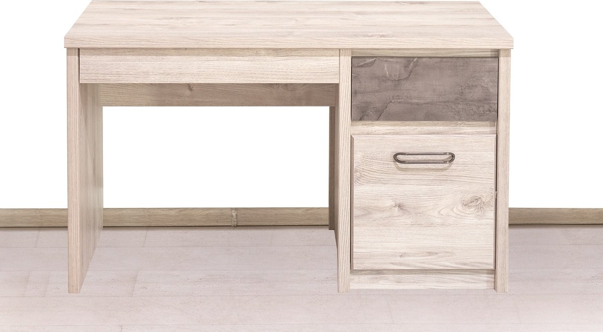 Стол письменный ANREX Джаз 1D2S, 120.2х60x75 см, бежевый купить,NaN