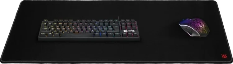 Коврик для мыши Defender Black XXL One 50006 XL - ForteMarket Коврик для мыши Defender Black XXL One 50006 XL купить,0