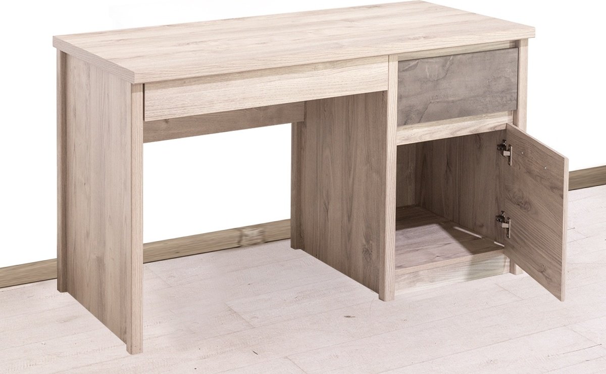Стол письменный ANREX Джаз 1D2S, 120.2х60x75 см, бежевый купить,0