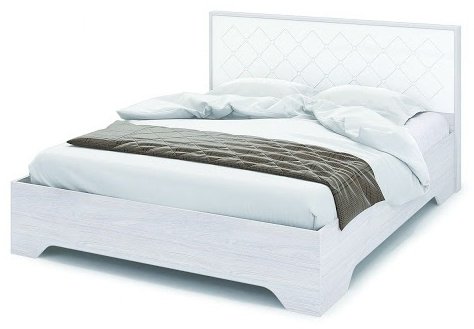Кровать Стендмебель Сальма 160x200см белый купить,NaN