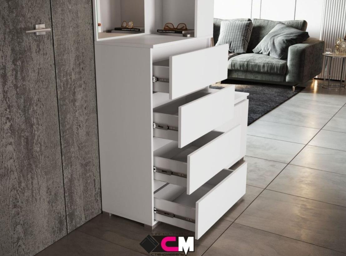 Вешалка Стендмебель Xельга 126x35.3x198см белый купить,NaN