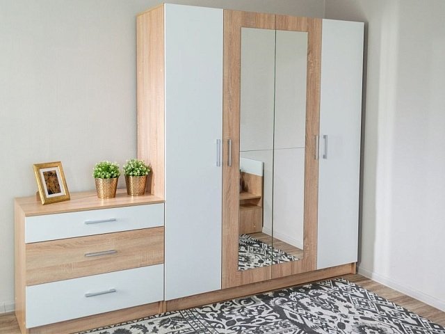 Гарнитур Imperial Алёна 4Д 160x200см бежево-белый купить,NaN