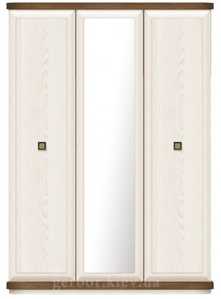 Шкаф распашной Гербор Орегон SZF3D 156x221х60см бежевый купить,NaN