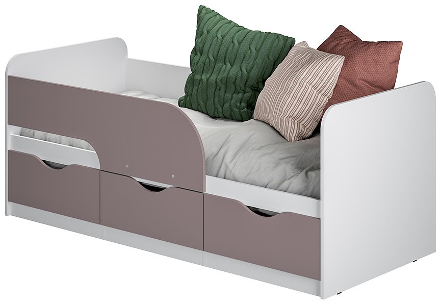 Детская кровать BTS Стандарт, 80x185 см, белый - ForteMarket Детская кровать BTS Стандарт, 80x185 см, белый купить,0