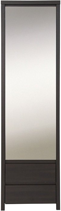 Шкаф-пенал Гербор Каспиан, 56x200.5х40.5 см, коричневый купить,NaN