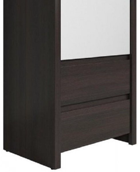Шкаф-пенал Гербор Каспиан, 56x200.5х40.5 см, коричневый купить,NaN