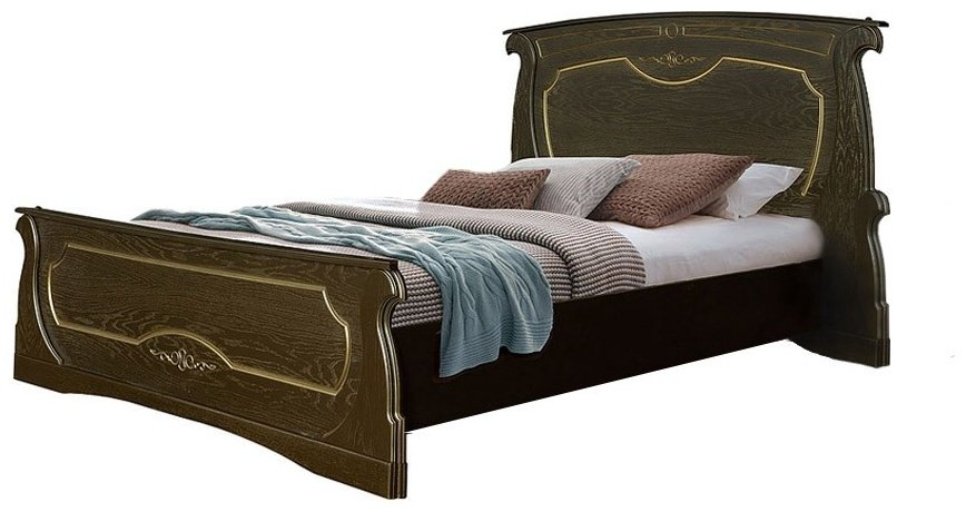 Кровать Пинскдрев Беатрис 160x200см коричневая купить,NaN