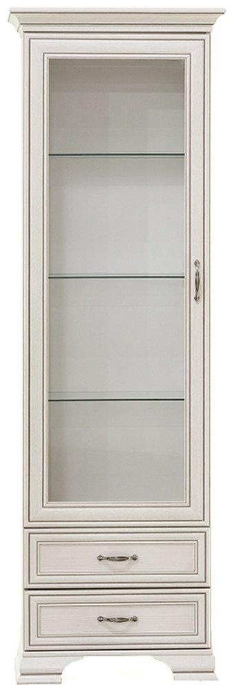 Шкаф-витрина ANREX напольный Тиффани 1V2S 212.1х69х39.6 см купить,NaN