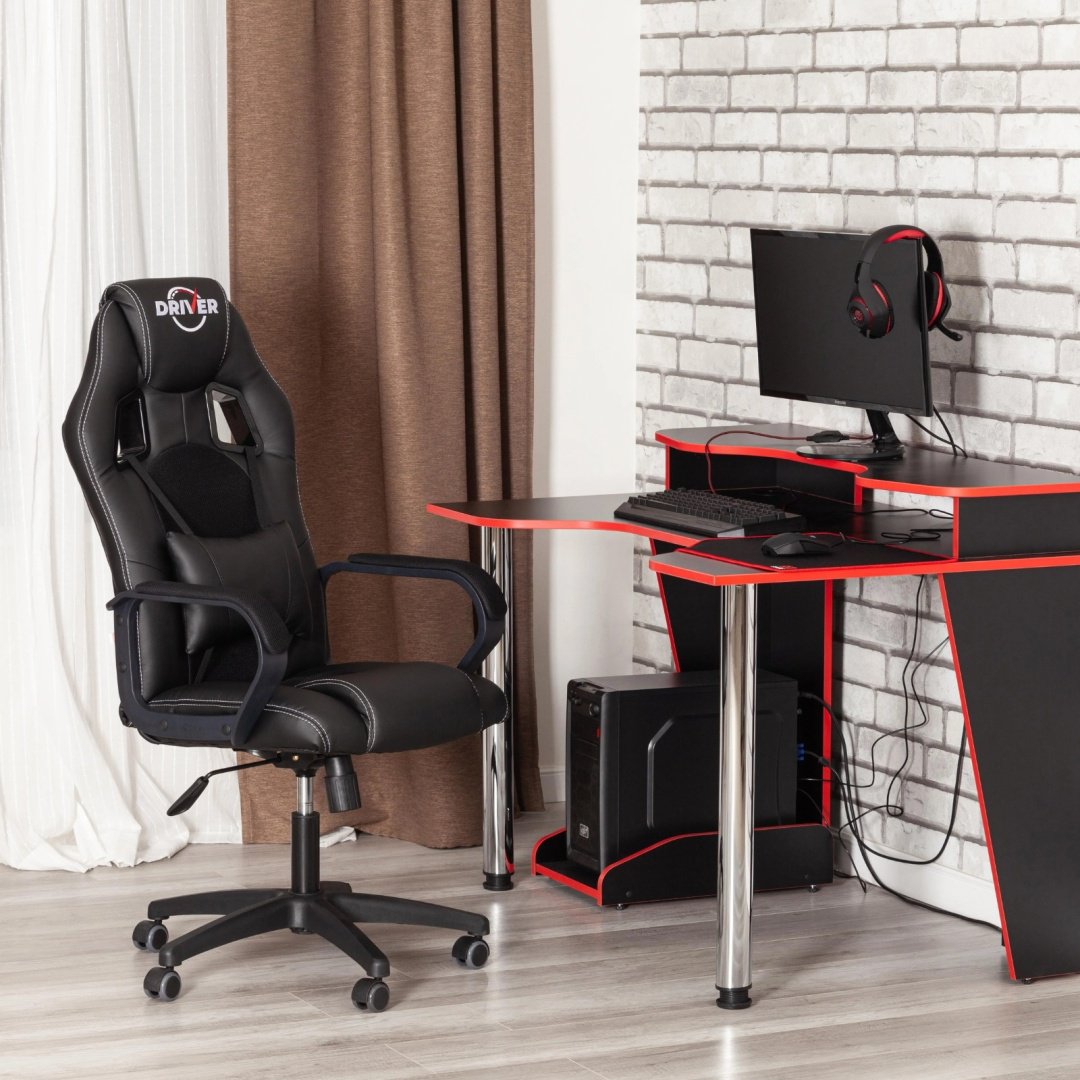 Игровое кресло Tetchair 19327 Tetchair DRIVER, черный купить,NaN