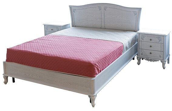 Кровать Пинскдрев Флорентина 2727 БМ851 160x200см белая купить,NaN
