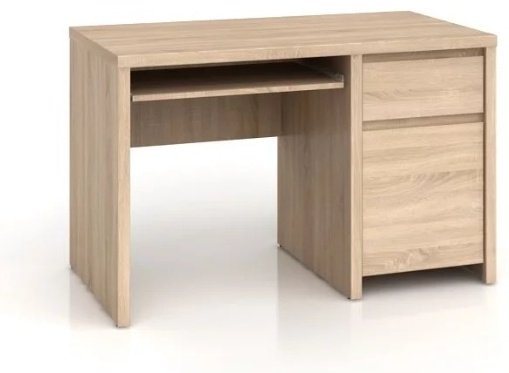 Стол компьютерный BRW Каспиан, 120х65x77 см, коричневый купить,NaN